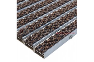 Решетка Floortech с ворсом цвет коричневый